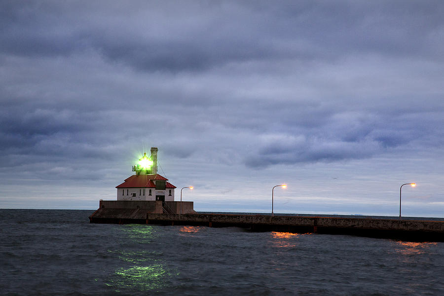 Duluth Harbor  Photograph by CA  Johnson