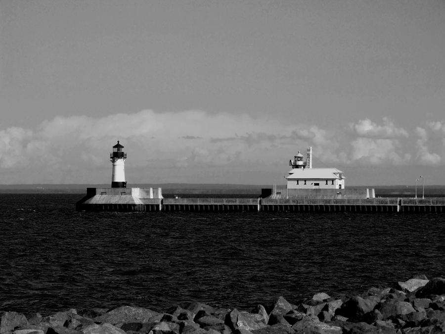Duluth Lighthouse #2 Photograph by Michiale Schneider