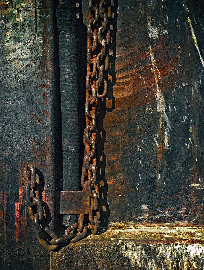 Dump Truck Chain Photograph by Andrew Wohl Dump Truck Chain Photograph by Andrew Wohl