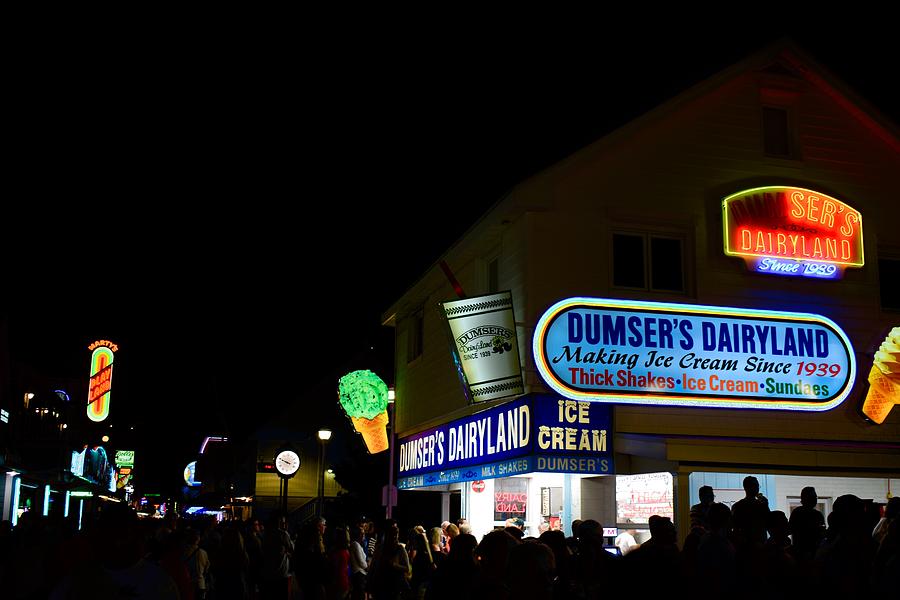 Dumsers At The Beach In Ocean City Photograph