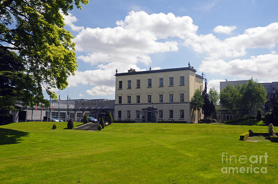 Dunboyne Castle Hotel Photograph by Cindy Murphy - NightVisions 