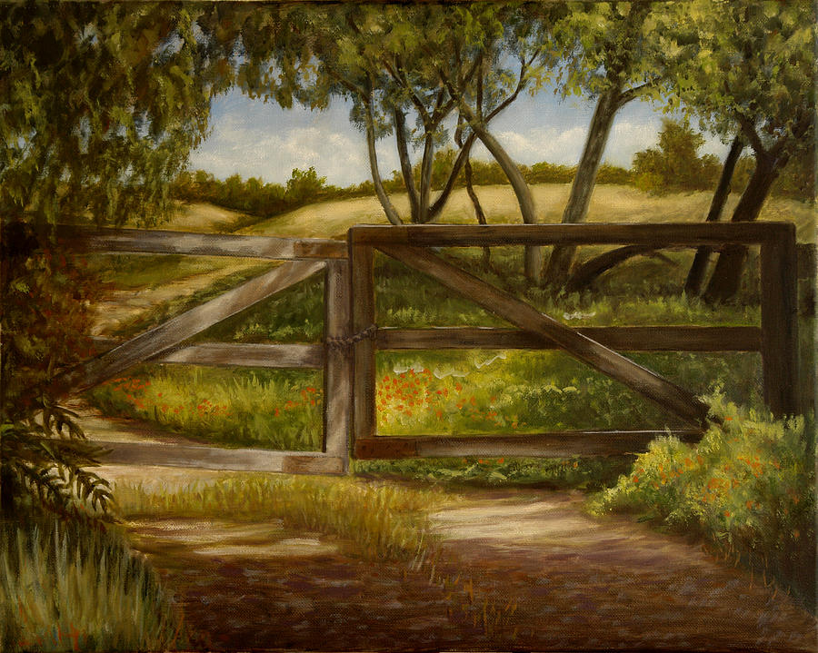 Country Painting - Duncans Gate by Lance Anderson