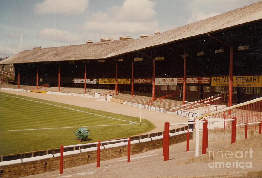 Dundee FC - Dens Park - North Stand 1 - Leitch - 1980s Photograph by Legendary Football Grounds