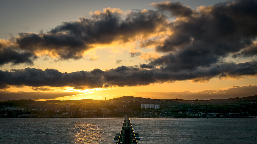Sunset Photograph - Dundee Sunset by Jamie Whyte