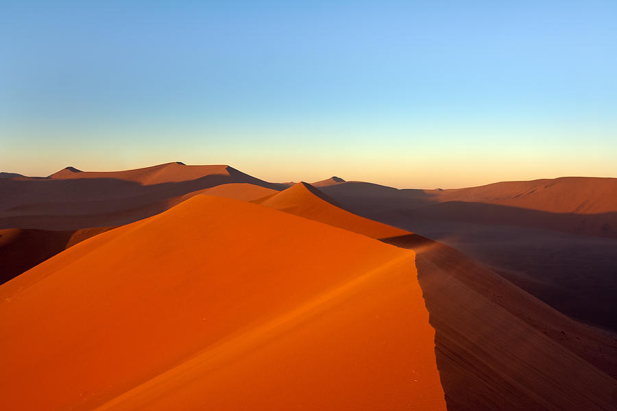 Dune 45 Sunrise Photograph by Aivar Mikko