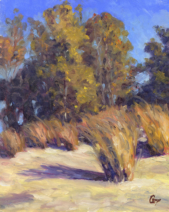 Dune Grasses Painting by Michael Camp