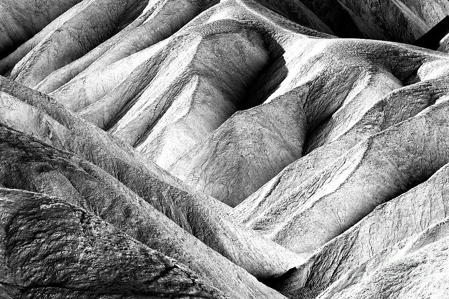 Dune Patterns at Death Valley Photograph by John Rizzuto