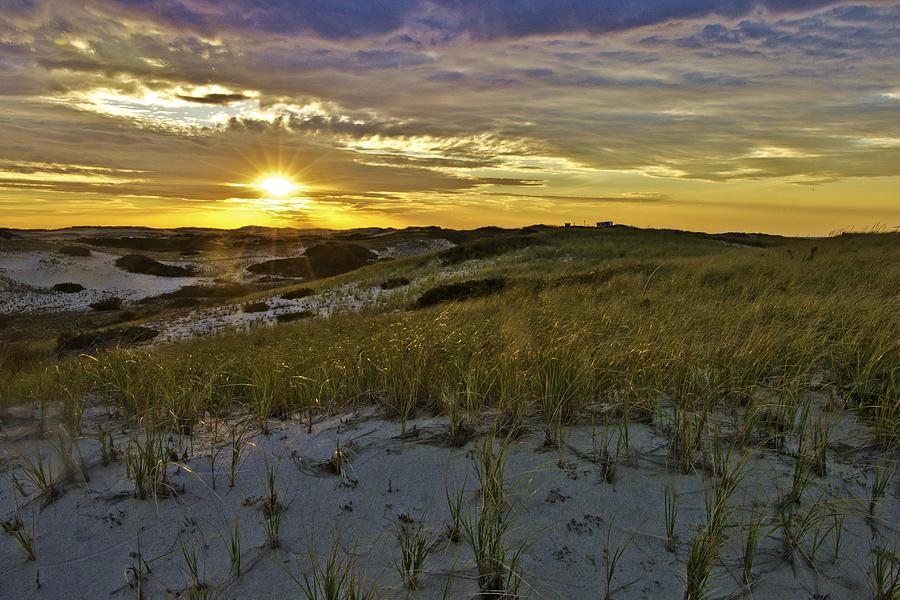 Dune Shack Sunset Two Photograph by Marisa Geraghty Photography