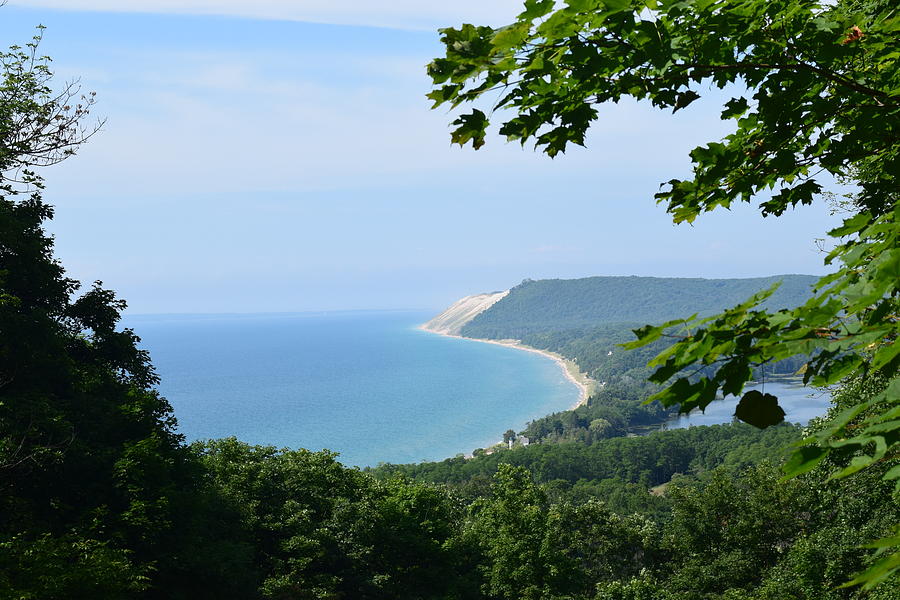 Dune View from Empire Bluffs Photograph by Curtis Krusie