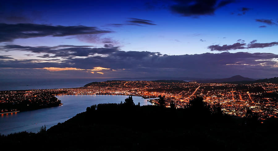 Dunedin by Dusk Photograph by Nicholas Blackwell