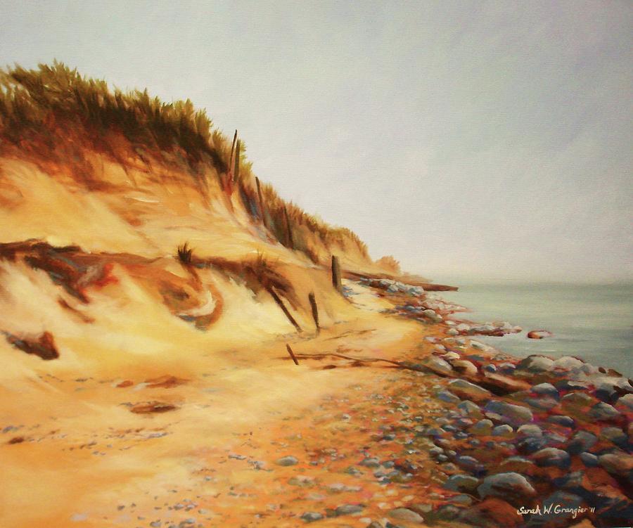 Dunes of Montauk Painting by Sarah Grangier