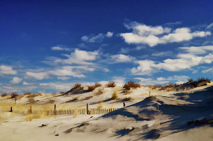 Dunes Of The Jersey Shore Photograph