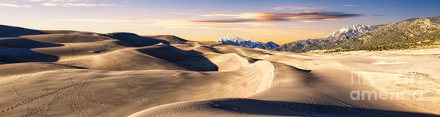 Dunes, Panoramic Photograph by Jerry Fornarotto