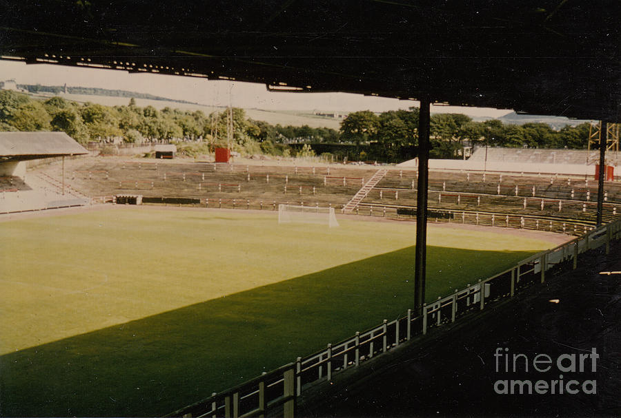 Dunfermline Athletic - East End Park - East End 1 - 1980s Photograph by Legendary Football Grounds
