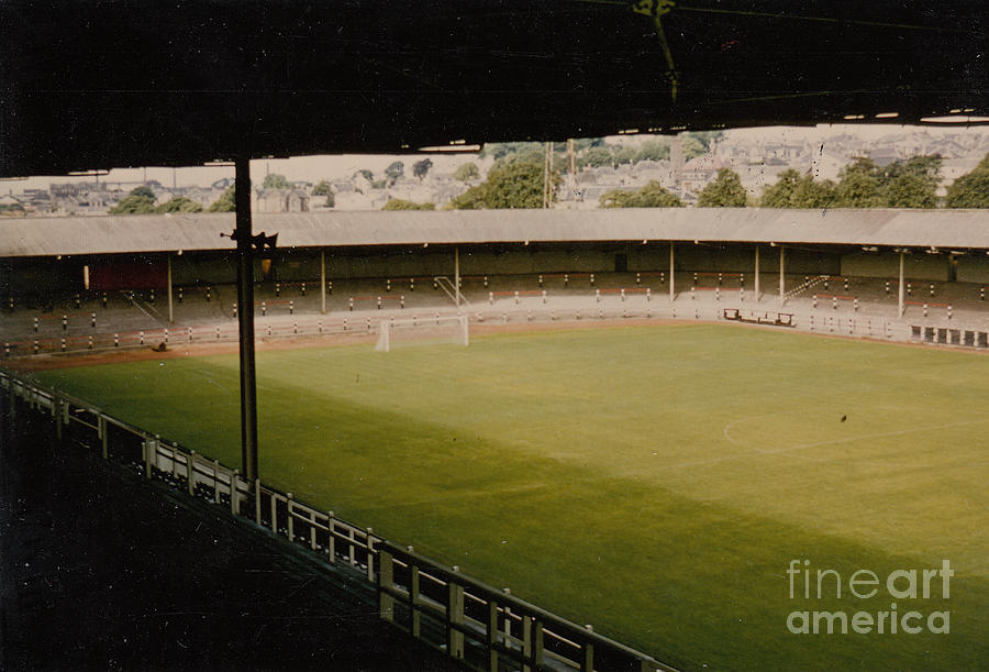 Dunfermline Athletic - East End Park - West End 1 - 1980s Photograph by Legendary Football Grounds