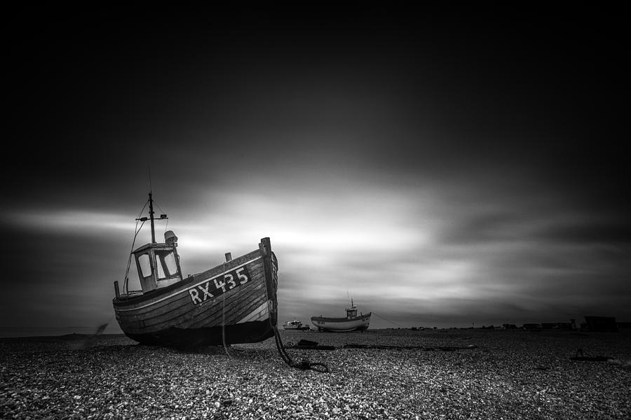 Black And White Photograph - Dungeness by Ian Hufton