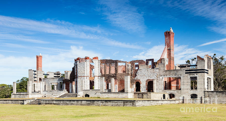 Dungenss Ruins I Cumberland Island Georgia Photograph by Dawna Moore Photography