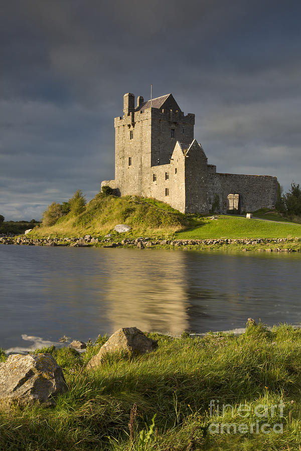 Dunguaire Castle Sunset II Photograph by Brian Jannsen