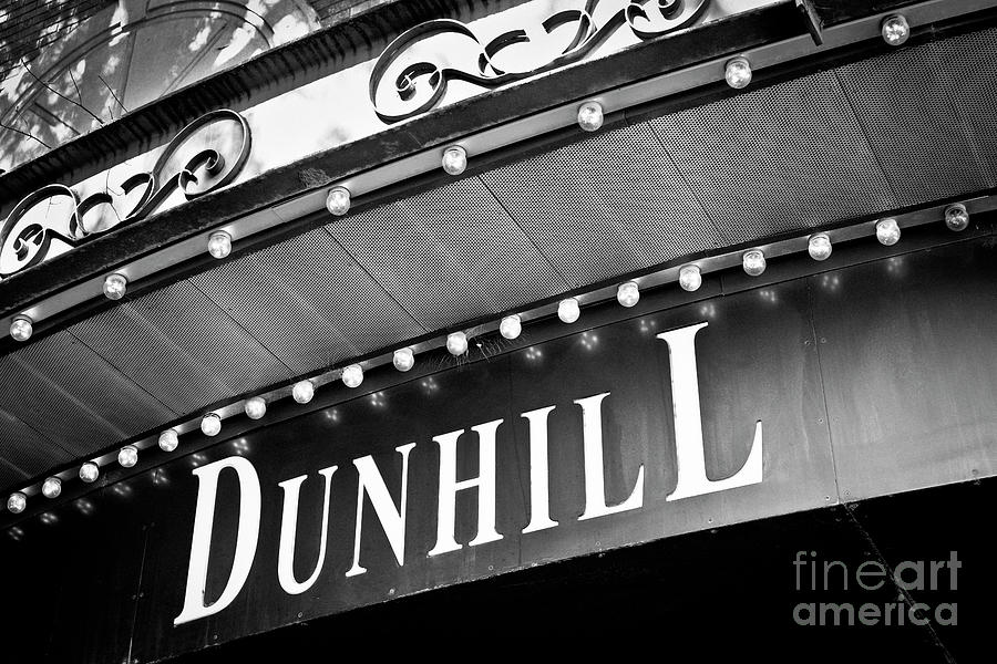 Dunhill bw Photograph by Patrick Lynch