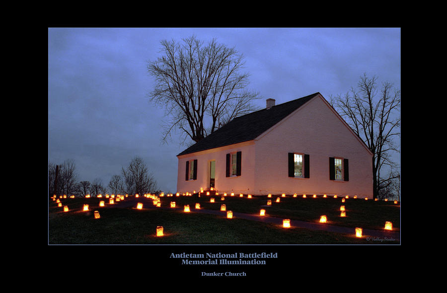 Candle Photograph - Dunker Church 94 by Judi Quelland