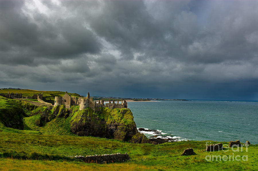 Dunluce Castle in Northern Ireland Photograph by Andreas Berthold