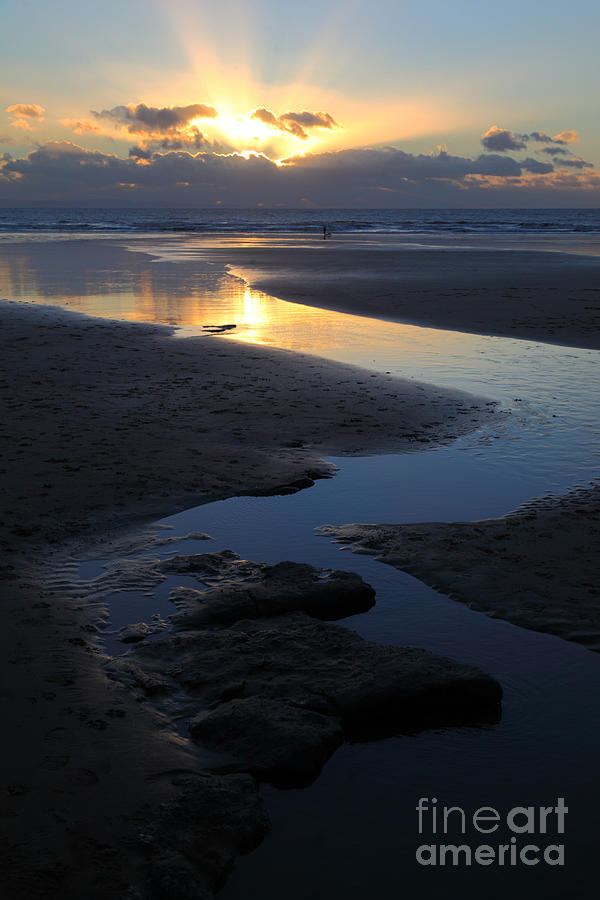 Dunraven Bay Sunset Wales Photograph by James Brunker
