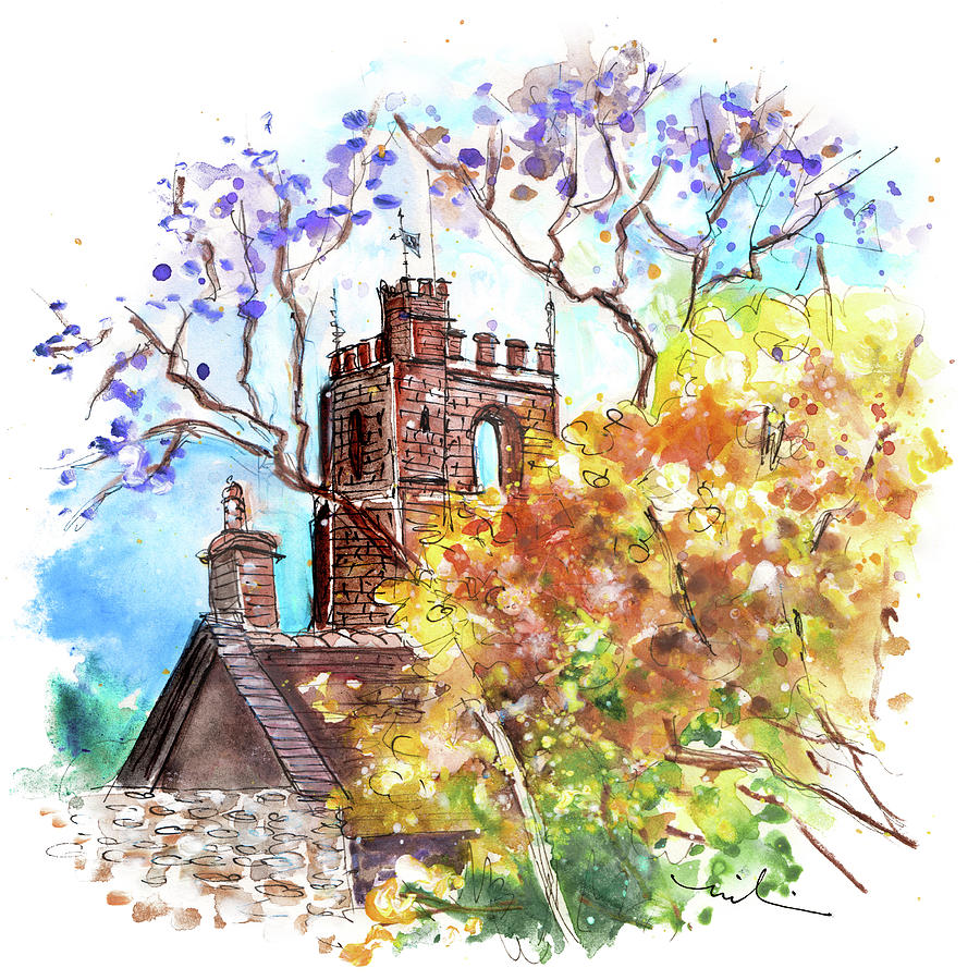 Dunster 06 Painting by Miki De Goodaboom