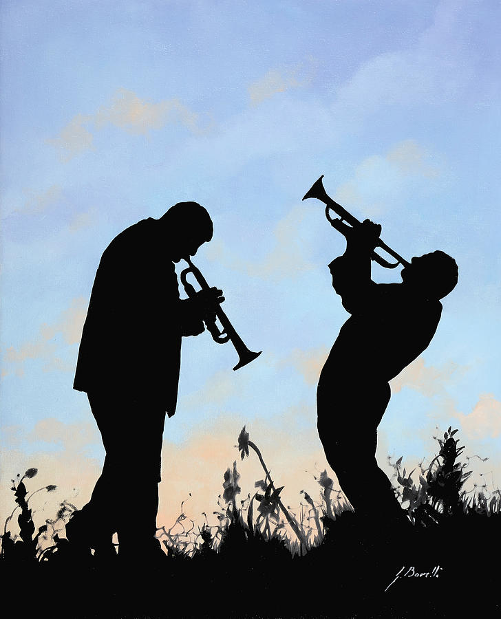 Music Painting - duo by Guido Borelli