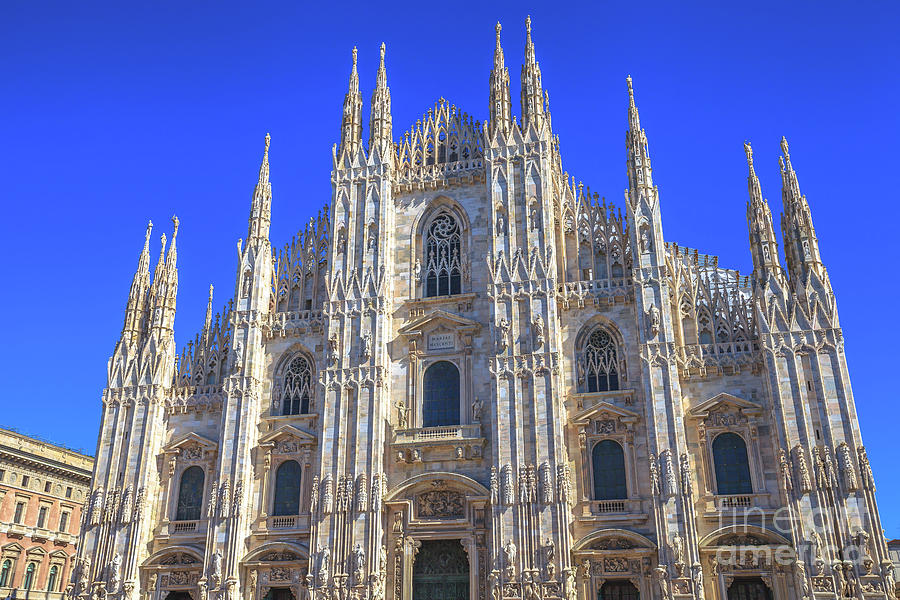 Duomo cathedral facade Photograph by Benny Marty