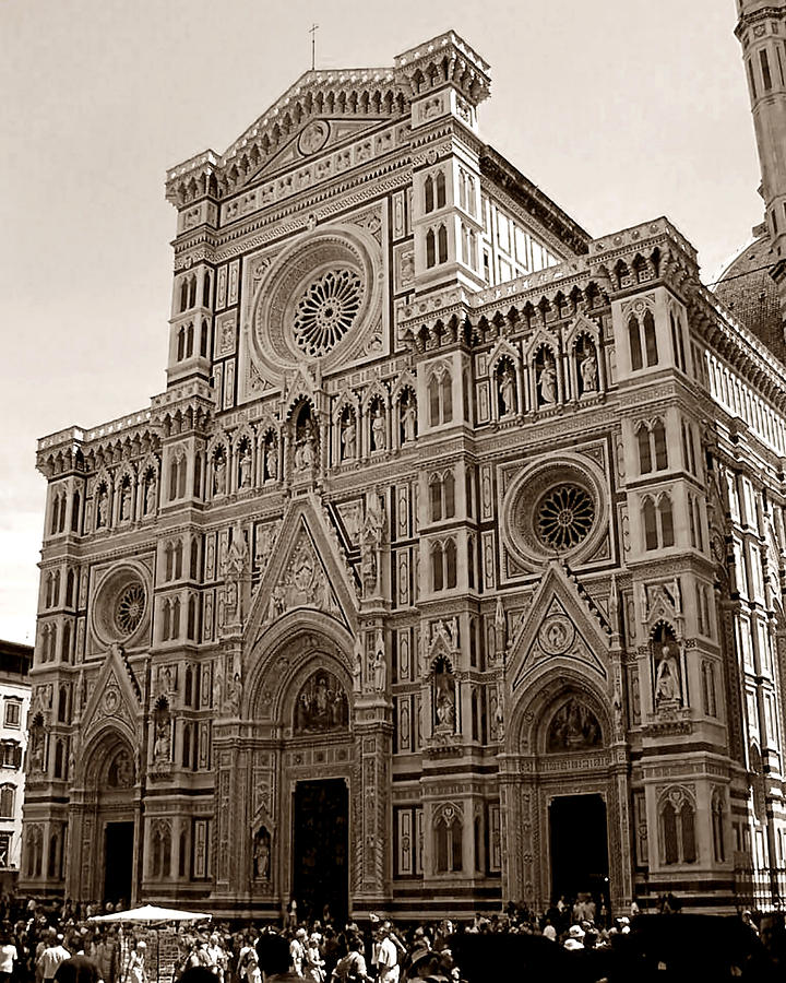 Il Duomo di Firenze Photograph by Steven Myers