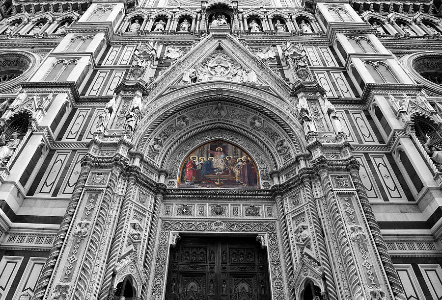 Duomo Photograph - Duomo Florence 3c by Andrew Fare