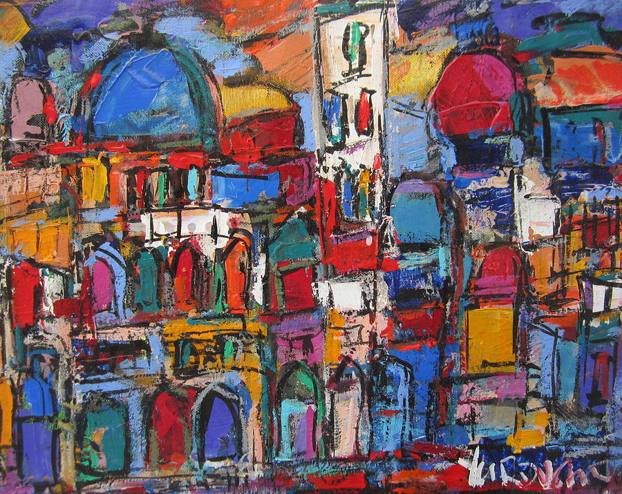 Duomo  Florence  Painting by Len Yurovsky