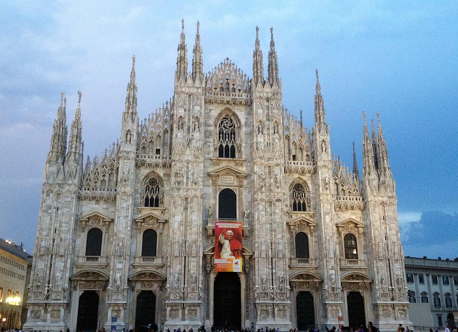 Italy Photograph - Duomo - Milan -Italy by Rebecca K Williams
