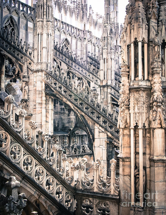 Architecture Photograph - Duomo_25 by Irenka Hammell