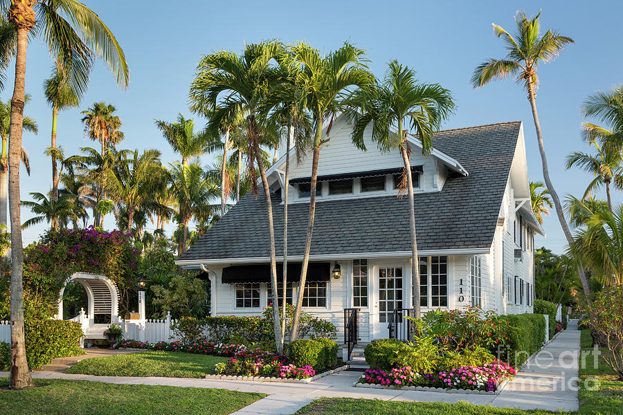 Dupont Family Cottage - Naples Photograph by Brian Jannsen