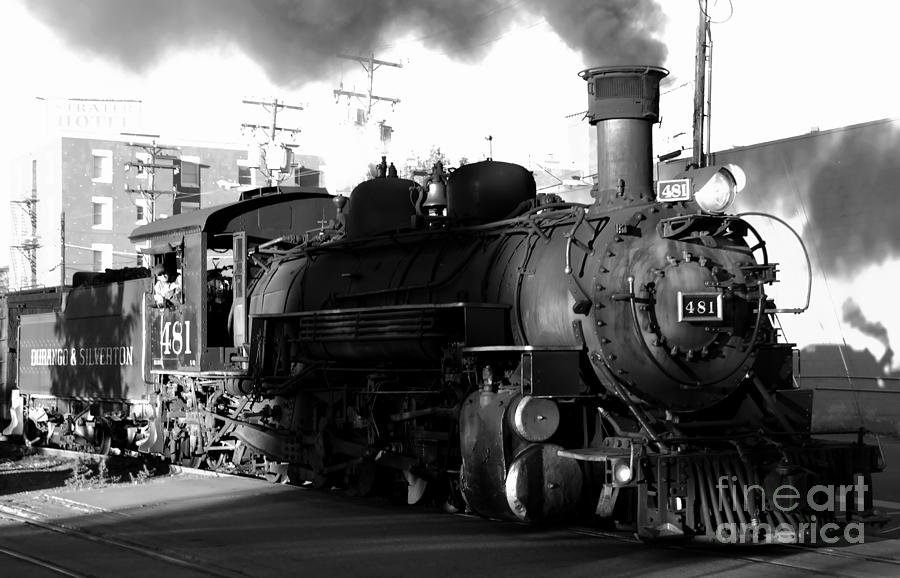 Black And White Photograph - Durango and Silverton by David Lee Thompson
