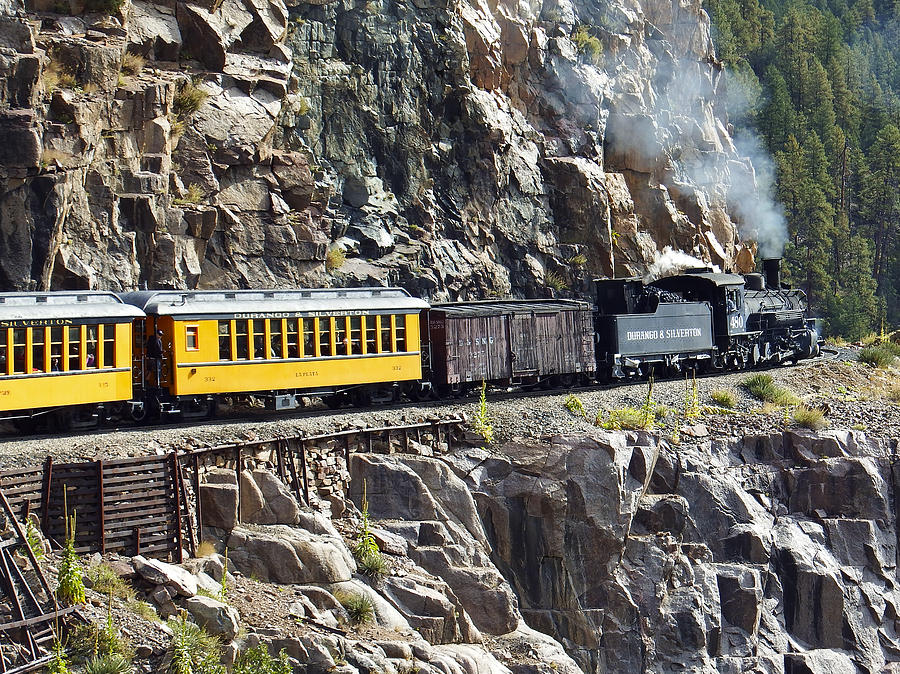 Durango and Silverton Railroad Photograph by Kurt Van Wagner