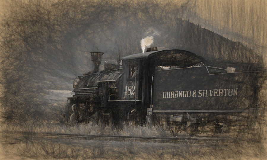 Durango and Silverton Train 2 Photograph by Ginger Wakem