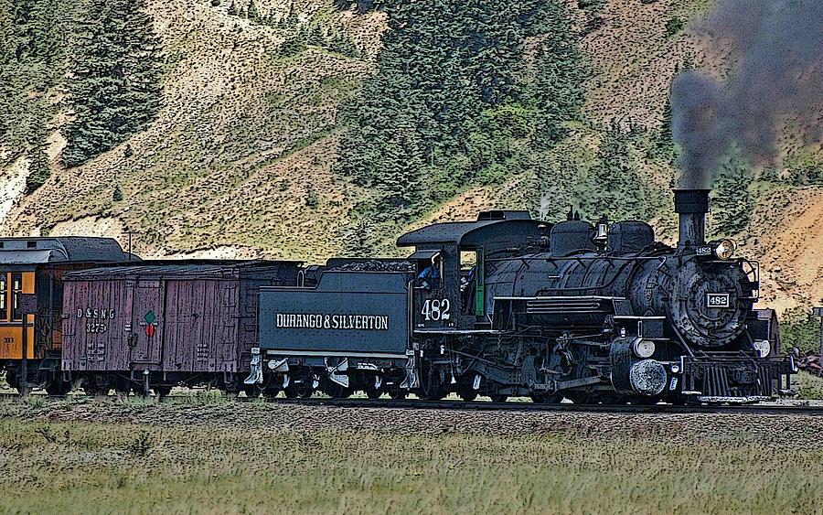 Durango and Silverton Train 6 Photograph by Ginger Wakem