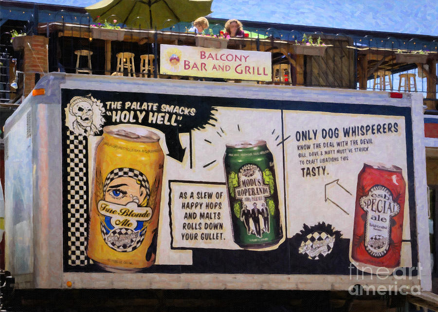 Beer Painting - Durango Colorado Brewery by Janice Pariza