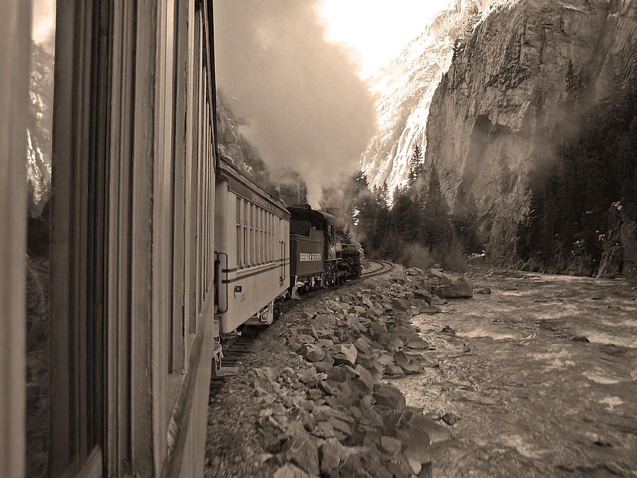 Mountain Photograph - Durango Silverton by Ernest Echols
