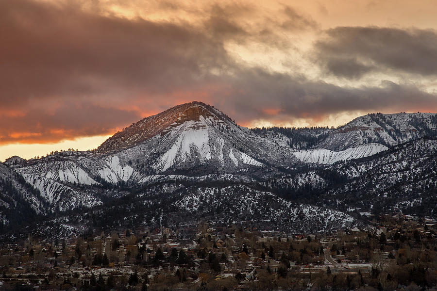 Durango Sunset Photograph by Jen Manganello