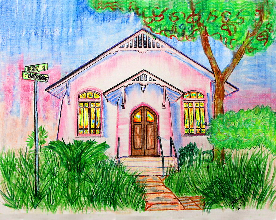 Cracker Pastel - Durby St. Chapel by W Gilroy