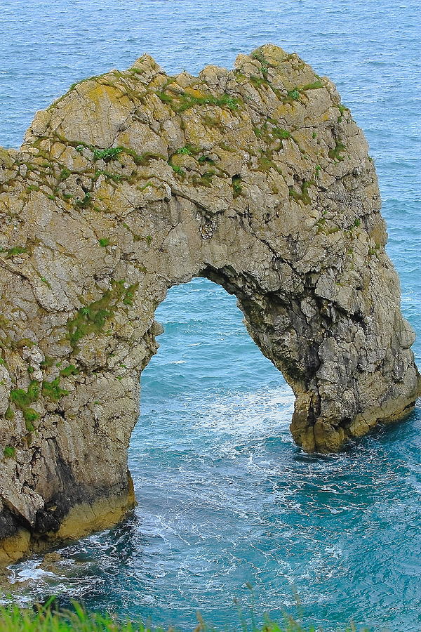 Durdle Dor Limestone Arch Photograph by Jeff Townsend