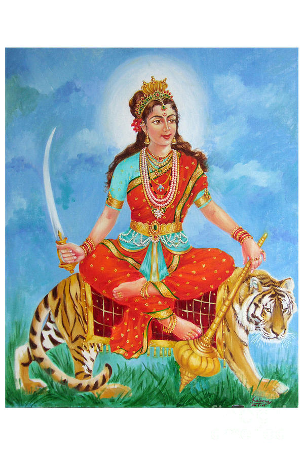 "Immersing in the Divine Aura: A Vivid Gallery of Durga Devi Images"