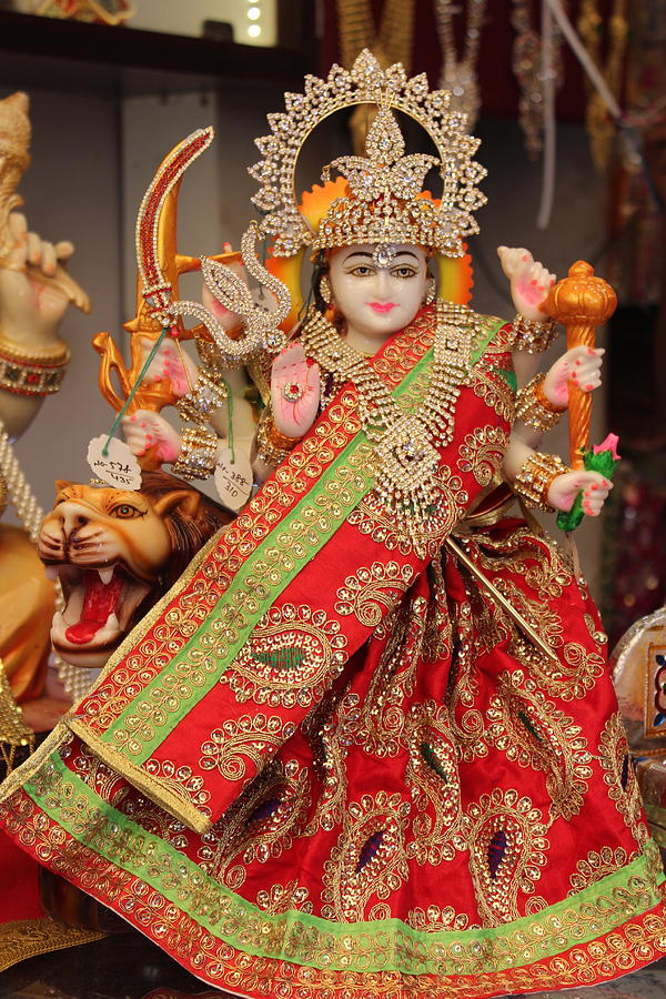 Durga in Madho Bhag, Mumbai Photograph by Jennifer Mazzucco