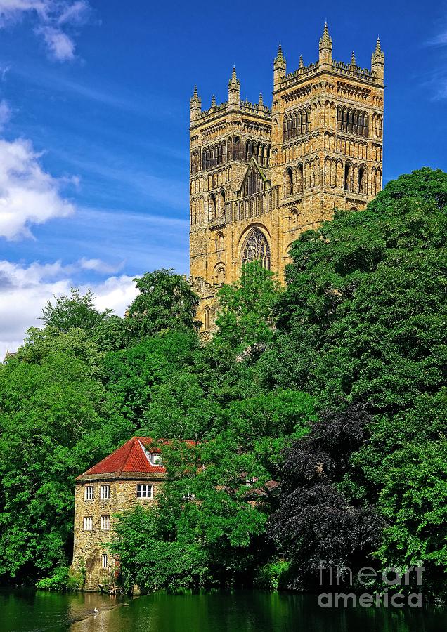 Durham Cathedral and Wool Mill Photograph by Martyn Arnold