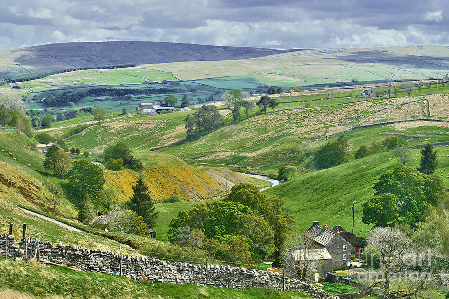 Durham Dales Countryside - Weardale Photograph by Martyn Arnold