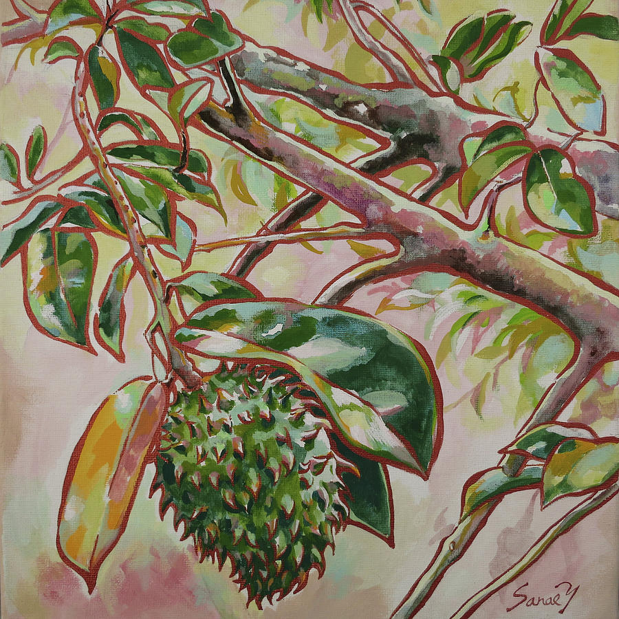 Durian Belanda Painting by Sanae Yamada - Fine Art America