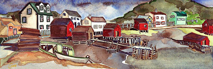 Durrell, Newfoundland Painting by Joan Cordell